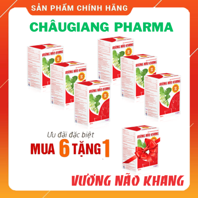  Combo 6 hộp Vương Não Khang (mua 06 hộp tặng 01 hộp) 